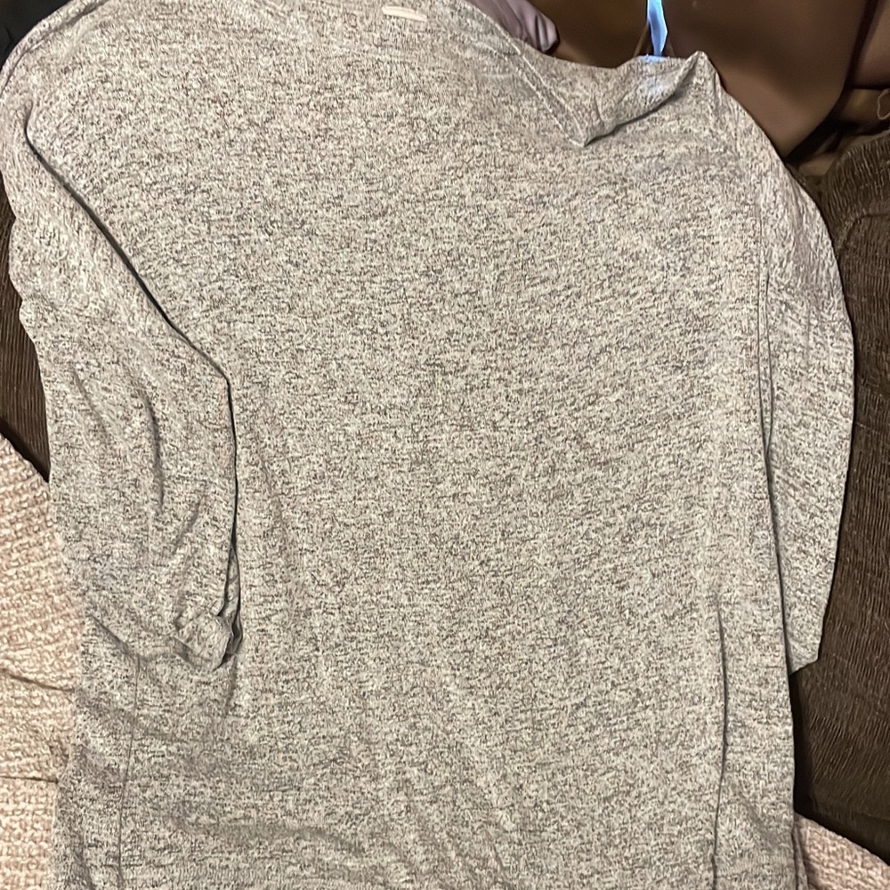 Grey oversized shirt